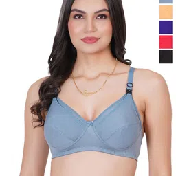 Liigne Pack Of 5 Full Coverage Maternity Bra-22