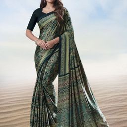 Jaanvi Floral Printed Pure Crepe Saree-picture-18