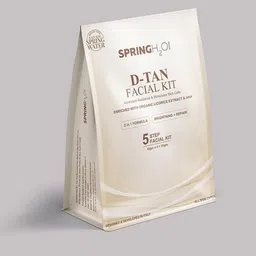 Spring H2O 5 Step D-TAN Facial Kit- 50 g-52