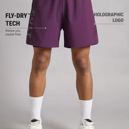 CULT Men Wine CULT 360 Peformance Training Shorts-12
