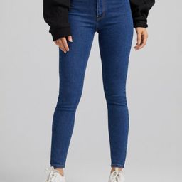 zayla Women Cotton Comfort High-Rise Low Distress Stretchable Jeans-image-34