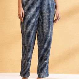 Fabindia Women Printed Trousers-image-118
