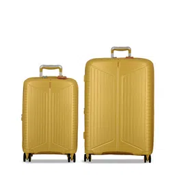 JUMP Evae Set Of 2 Textured Hard-Sided Trolley Bag-image-52