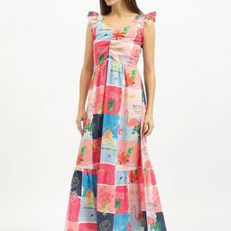 United Colors of Benetton Women Floral Print Maxi Dress-image-26
