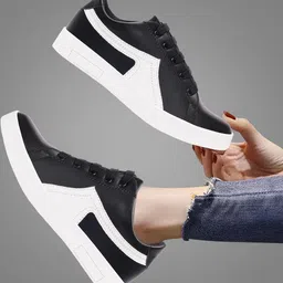 Antox Women Black Casual Shoes-58