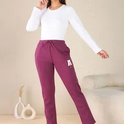 Sweet Dreams Women Mid Rise Straight Lounge Pants-picture-46