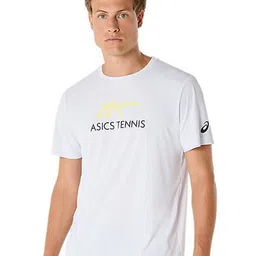 ASICS Men Typography Printed Round Neck T-shirt-image-56