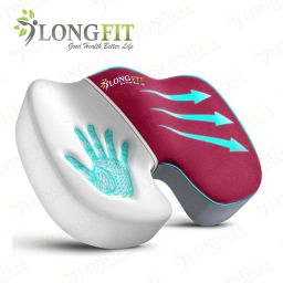 Non-Slip Orthopaedic Memory Foam Coccyx Cushion for Car and Wheel Washable Cover Back / Lumbar Support-image-57