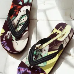 Pampy Angel Men Yellow Flip Flops-image-92