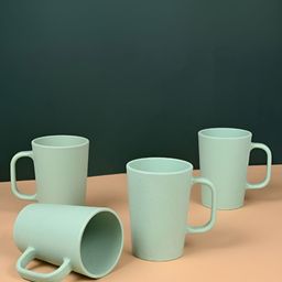eha Green Solid Matte Mugs Set of Cups and Mugs-27
