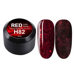 BELLE GAGA Red Lady Series UV Gel Nail Polish - 5 ml - H82-image-92