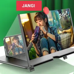 JANGI 9 inch 3 times 3D magnifier fresnel mirror HD Screen Expander Phone-image-16