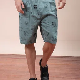 The Indian Garage Co Men Printed Shorts-image-62