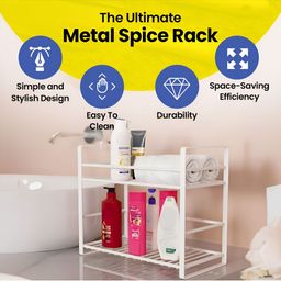 WonderStand White Set of 1 Water Resistant Multi-Utility Organisers-2