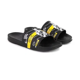DRACKFOOT Men Printed Slider Flip-Flops-9