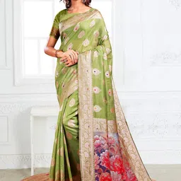 KALINI Woven Design Zari Saree-picture-36