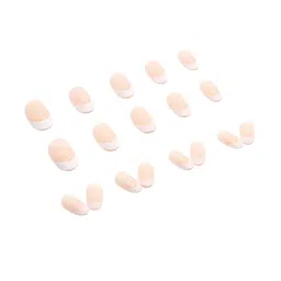 The Pink Truck Set Of 24 Reusable Artificial Nails - Almond Design-86