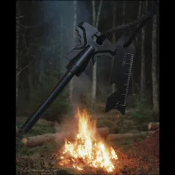 Match Spark Fire Starter Magnesium Rod for Outdoor Camping Survival Tool Flint Fire Starter Striker Included-picture-3
