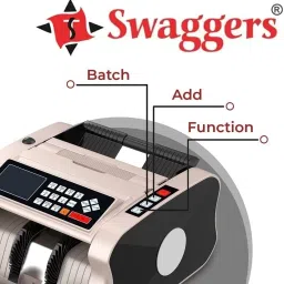 SWAGGERS Advanced Mix Value Currency Counting Machine with MG, UV, IR Fake Detection Note Counting Machine image 5