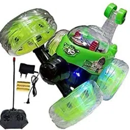 BEN-10 Rechargeable Remote Control 360 Degree Rotating Stunt CAR for Kids/Remote Control CAR/Stunt CAR in Big Size. (BEN10)-14