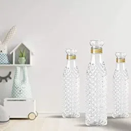 dandh enterprise Crystal Diamond Texture Design 1000 ml Bottle 1000 ml Bottle image 5