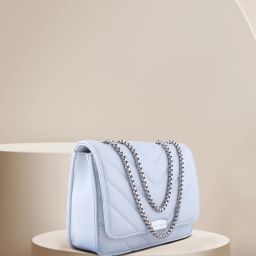 Women Blue Sling Bag-image-15