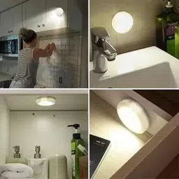 BSVR LED Motion Sensor Light, USB Rechargeable light, Wireless Sensor Wall Light 128 Motion Sensor Light-13