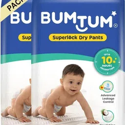 bumtum Superlock Diapers Pants with Superlock Gel Technology |Coconut Extracts - XL-picture-4
