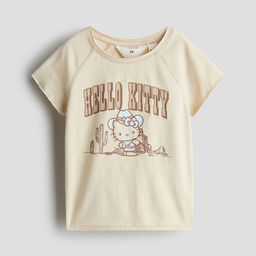 H&M Print-motif Jersey Top-16