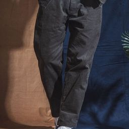JAVINISHKA Men Relaxed Mid-Rise Corduroy Trousers-image-94