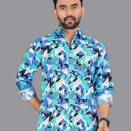 Metronaut Men Classic Printed Casual Shirt-picture-14
