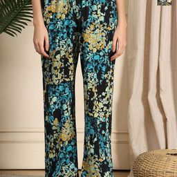 TAG 7 Pack Of 2 Printed Cotton Mid-Rise Lounge Pants-image-40