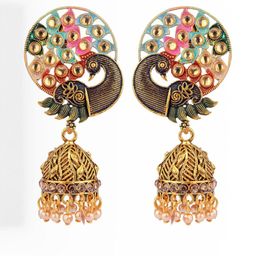 muccasacra Multicoloured Alloy Earrings-image-53