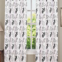 Dekor World Multicoloured Set of 2 Floral Door Curtain-image-58
