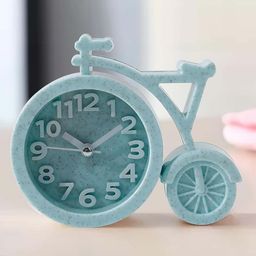 Ekhasa Blue Textured Quirky Traditional Alarm Clock-0