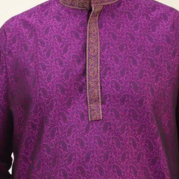 SOJANYA PLUS Men Regular Kurta with Pyjamas image 2