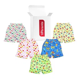 VParents Pack of 5 Unisex Kids Printed Shorts-25