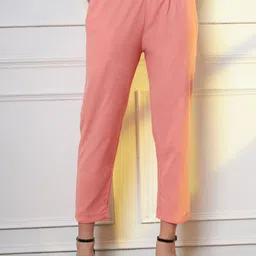 FITHUB Women High-Rise Trousers-image-87