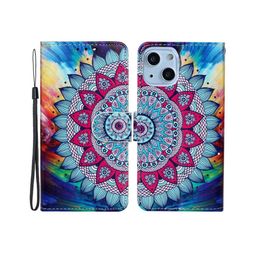 PEEPERLY Conversational Printed iPhone 15 Flip Case Mobile Accessories-31