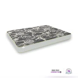 SLEEP SPA Grey Quilted Memolatex Visco Pro Memory Foam Single Mattress image 3
