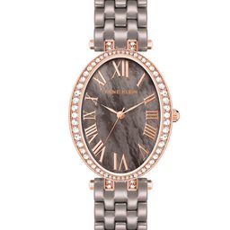 ANNE KLEIN Women Embellished Dial & Ceramic Straps Analogue Watch AK3996RGTP-image-55