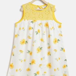 Campana Floral Print A-Line Dress-57
