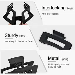 Xivir Women Set Of 4 Claw Clips image 2