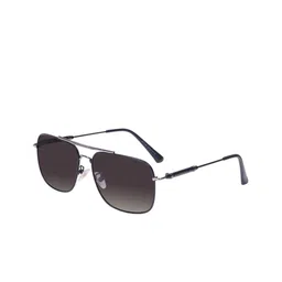 Hashtag Unisex Full Rim Square Sunglasses with Polarized Lens-13