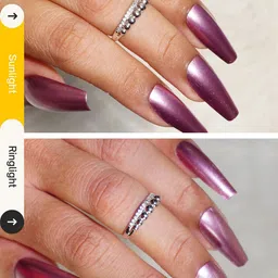 indie nails Indie Nail Set Of 2 Long Lasting Glossy 12 Toxin Free Nail Polish - 5 ml Each image 5