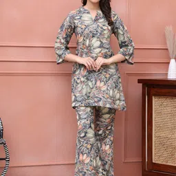Claura Women Printed Night suit-image-77
