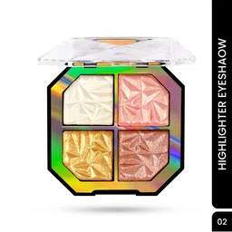 Seven Seas Moon Face Highlighter & Eyeshadow Palette -12g - Shade 02-image-46