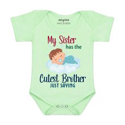 Arvesa Cutest Brother Printed Bodusuit-image-71