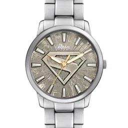 Fossil Men Dial & Stainless Steel Straps Analogue Watch AK_LE1207SET-image-18