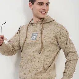 SHOWOFF Men Printed Hooded Pullover Sweatshirt-picture-31